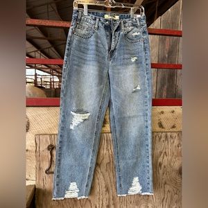 Rock & Roll Denim - Straight Cropped